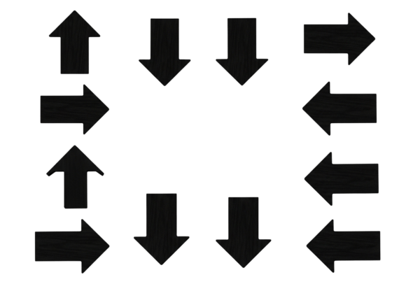 Black Arrows Vector Clipart Arrows: A Versatile Tool for Creative Expression