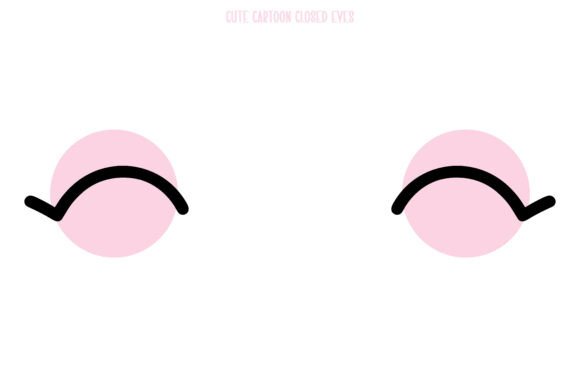Curved Sleepy Wink Eyes Vector Design: A Practical Guide