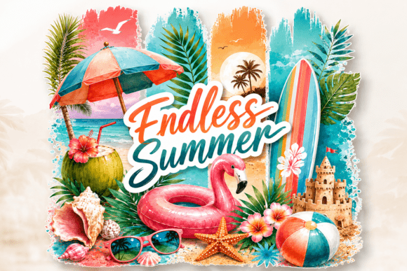 Endless Summer Clipart: A Creative Resource for Every Project