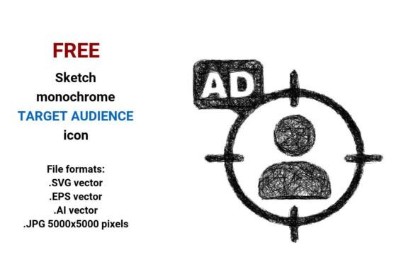 FREE Sketch Target Audience Icon: A Strategic Tool for Modern Marketers