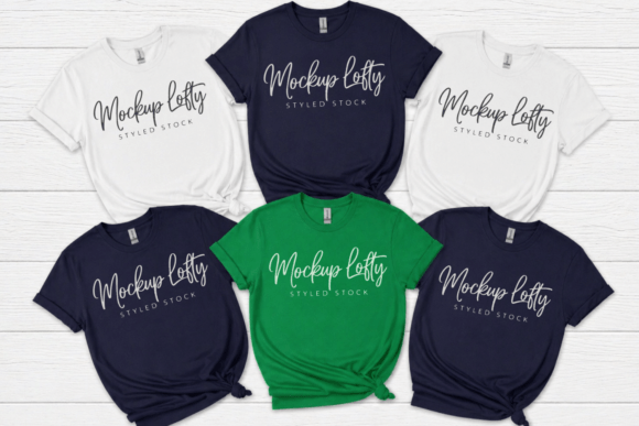 Gildan 64000 Group T-Shirt Mockup 31: Elevating Your Design Presentations with Professional Aesthetic