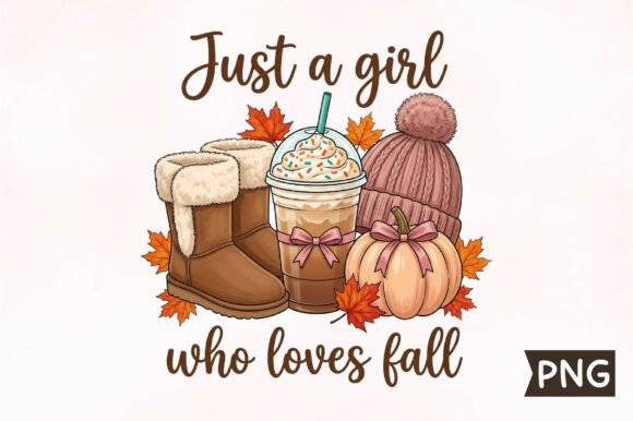 Just a Girl Who Loves Fall Sublimation
