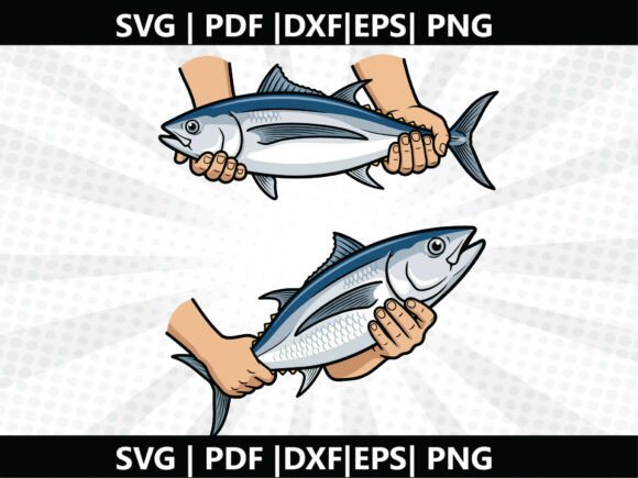 Longfin Albacore SVG Cricut Cut File: Craft with Precision, Passion, and Purpose
