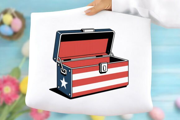 Patriotic USA Toolbox PNG: A Powerful Tool for Creative Projects