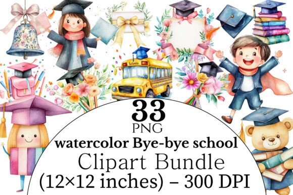 Watercolor Bye-bye School Clipart Bundle: A Practical Guide to Choosing and Using It Right