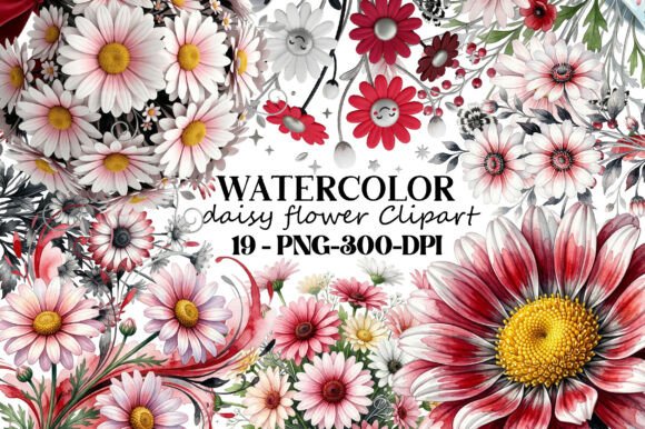 Watercolor Daisy Flower Clipart Bundle: A Practical Guide for Creative Projects